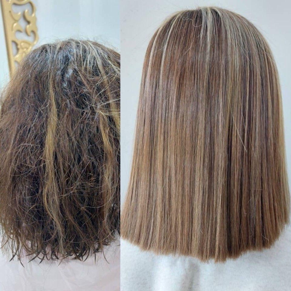 Hair smoothening